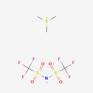 bis(trifluoromethylsulfonyl)azanide;trimethylsulfanium