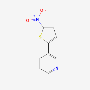 3-(5-Nitrothiophen-2-yl)pyridine