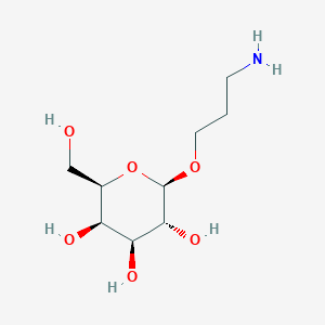 B1378253 3-Aminopropyl beta-D-galactopyranoside CAS No. 201667-53-0