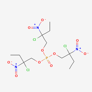 Tris(2-chloro-2-nitro-1-butyl) phosphate