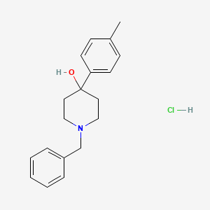 1-Benzyl-4-(p-tolyl)piperidin-4-ol hydrochloride