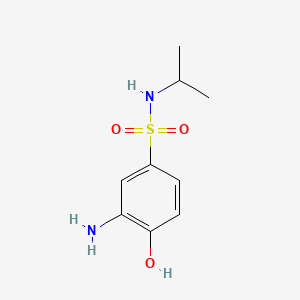 Benzenesulfonamide, 3-amino-4-hydroxy-N-(1-methylethyl)-