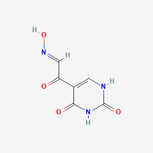 5-[(2E)-2-hydroxyiminoacetyl]-1H-pyrimidine-2,4-dione