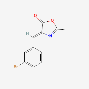 (4Z)-4-[(3-bromophenyl)methylene]-2-methyl-oxazol-5-one