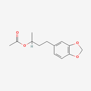 3-(1,3-Benzodioxol-5-yl)-1-methylpropyl acetate