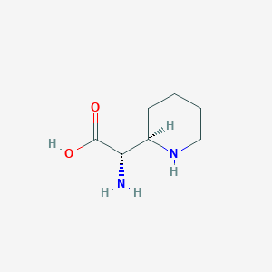 2-Piperidineaceticacid,alpha-amino-,(alphaS,2R)-(9CI)