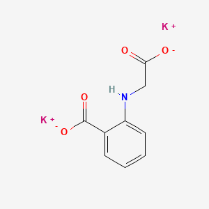 Benzoic acid, 2-[(carboxymethyl)amino]-, dipotassium salt