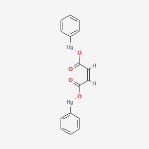 (Maleoyldioxy)bis[phenylmercury]