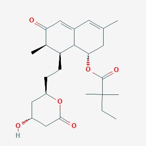 molecular formula C25H36O6 B13783086 6-Oxo Simvastatin 