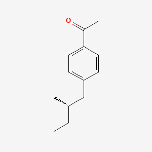 (S)-1-[4-(2-Methylbutyl)phenyl]ethanone