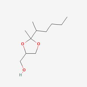 2-Methyl-2-(methylpentyl)-1,3-dioxolane-4-methanol