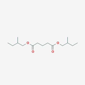 Bis(2-methylbutyl) pentanedioate