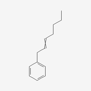 molecular formula C13H18 B13783278 Hept-2-enylbenzene 