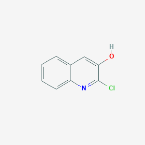 molecular formula C9H6ClNO B137833 2-氯喹啉-3-醇 CAS No. 128676-94-8
