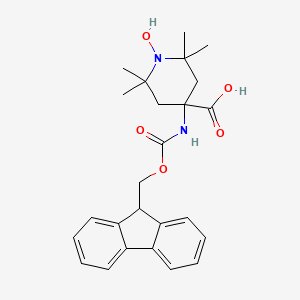 2,2,6,6-Tetramethylpiperidine-N-oxyl-4-(9-fluorenylmethyloxycarbonyl-amino)-4-carboxylic acid