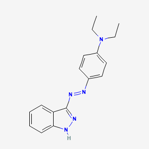 N,N-Diethyl-4-(1H-indazol-3-ylazo)aniline