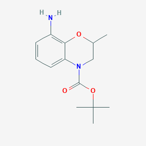 Tert-butyl 8-amino-2-methyl-2H-benzo[B][1,4]oxazine-4(3H)-carboxylate