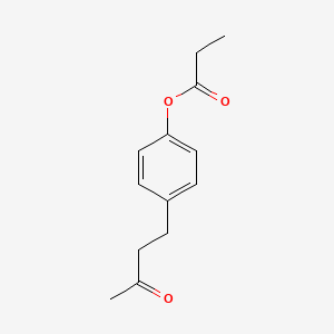 4-(3-Oxobutyl)phenyl propionate