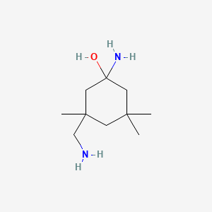 Cyclohexanol, 1-amino-3-aminomethyl-3,5,5-trimethyl-