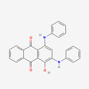 1-Hydroxy-2,4-bis(phenylamino)anthraquinone