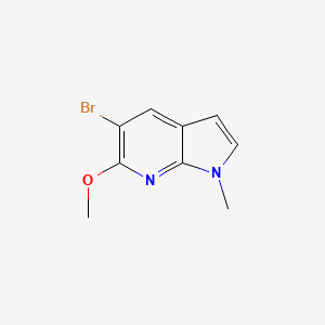 5-bromo-6-methoxy-1-methyl-1H-pyrrolo[2,3-b]pyridine