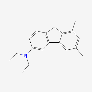 N,N-Diethyl-6,8-dimethyl-9H-fluoren-3-amine