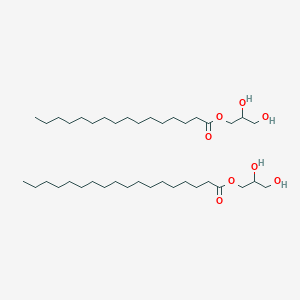 2,3-Dihydroxypropyl hexadecanoate;2,3-dihydroxypropyl octadecanoate