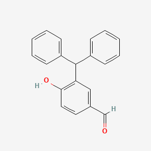 3-Benzhydryl-4-hydroxybenzaldehyde