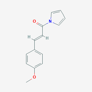B137844 1-(4-Methoxycinnamoyl)pyrrole CAS No. 736140-70-8