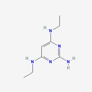 N4,N6-Diethyl-pyrimidine-2,4,6-triyltriamine