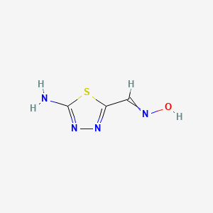 2-Amino-1,3,4-thiadiazole-5-carbaldehyde oxime