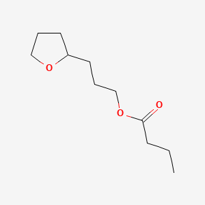 Butanoic acid, 3-(tetrahydro-2-furanyl)propyl ester