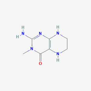 2-Amino-3-methyl-5,6,7,8-tetrahydropteridin-4(3H)-one