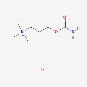 Carbamic acid, 3-(trimethylammonio)propyl ester, iodide