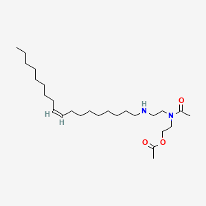 2-[N-[2-[(Z)-Octadec-9-enylamino]ethyl]acetamido]ethyl acetate