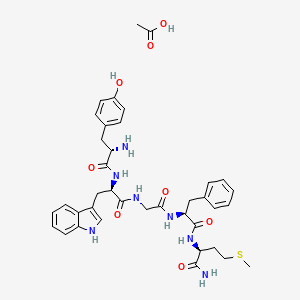 (D-Trp2)-methionine enkephalinamide*acet ate