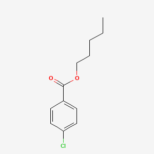 molecular formula C12H15ClO2 B13784644 Pentyl 4-chlorobenzoate 