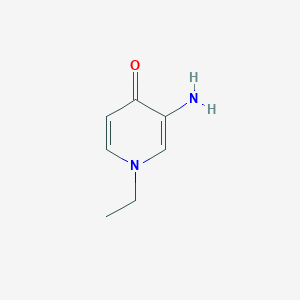 3-Amino-1-ethyl-1,4-dihydropyridin-4-one