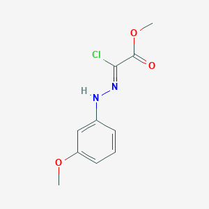 Acetic Acid, Chloro((3-methoxyphenyl)hydrazono)-, Methyl Ester