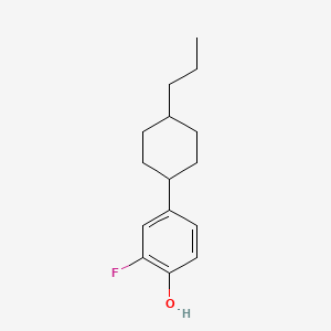 2-Fluoro-4-(4-propylcyclohexyl)phenol