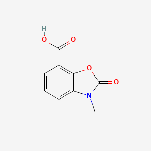 3-Methyl-2-oxo-2,3-dihydro-1,3-benzoxazole-7-carboxylic acid