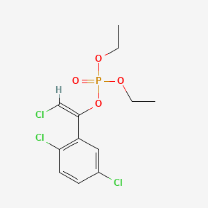 Diethyl 1-(2,5-dichlorophenyl)-2-chlorovinyl phosphate