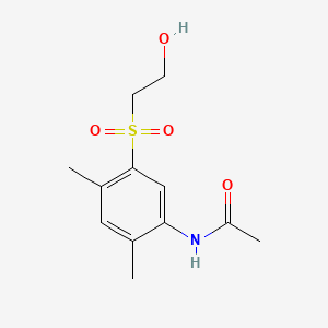 Acetamide, N-[5-[(2-hydroxyethyl)sulfonyl]-2,4-dimethylphenyl]-