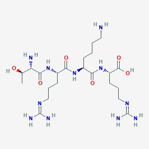 molecular formula C22H45N11O6 B13784779 Anti-kentsin 