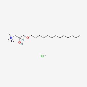 [2-Hydroxy-3-(tridecyloxy)propyl]trimethylammonium chloride