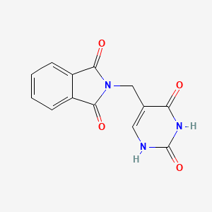 N-(2,4-Dioxo-1,2,3,4-tetrahydro-pyrimidin-5-ylmethyl)-phthalimide