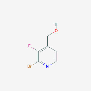 molecular formula C6H5BrFNO B1378498 (2-Bromo-3-fluoropyridin-4-yl)methanol CAS No. 1227601-75-3