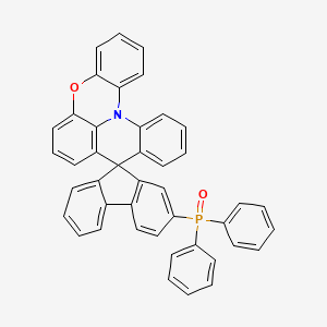 Diphenyl(spiro[fluorene-9,9'-quinolino[3,2,1-kl]phenoxazin]-2-yl)phosphine oxide