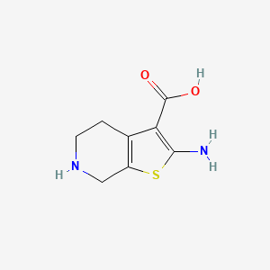 2-Amino-4,5,6,7-tetrahydrothieno[2,3-c]pyridine-3-carboxylic acid