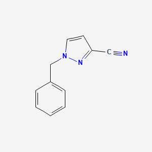 1-Benzylpyrazole-3-carbonitrile